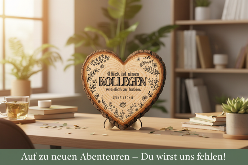 Ein geschätzter Kollege wechselt das Unternehmen, geht in den wohlverdienten Ruhestand oder tritt eine Elternzeit an