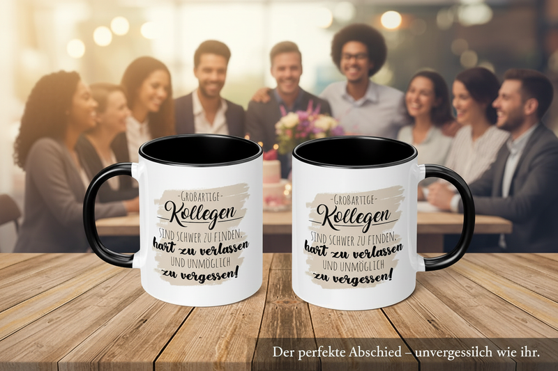 Der Jobwechsel oder Abschied eines Lieblingskollegen