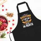 Lustige Grillschürze „Ruhestand 2026“