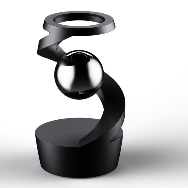 Premium Magnet-Schwebekreisel – Elegantes Schreibtisch-Accessoire aus Legierung für Fokus & Stressabbau | Exklusives Business-Geschenk