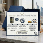 Solar-Gartenlaterne aus Metall mit Lebensbaum-Motiv