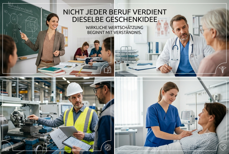 Jubiläum in bestimmten Berufen: Warum Standardideen oft nicht funktionieren