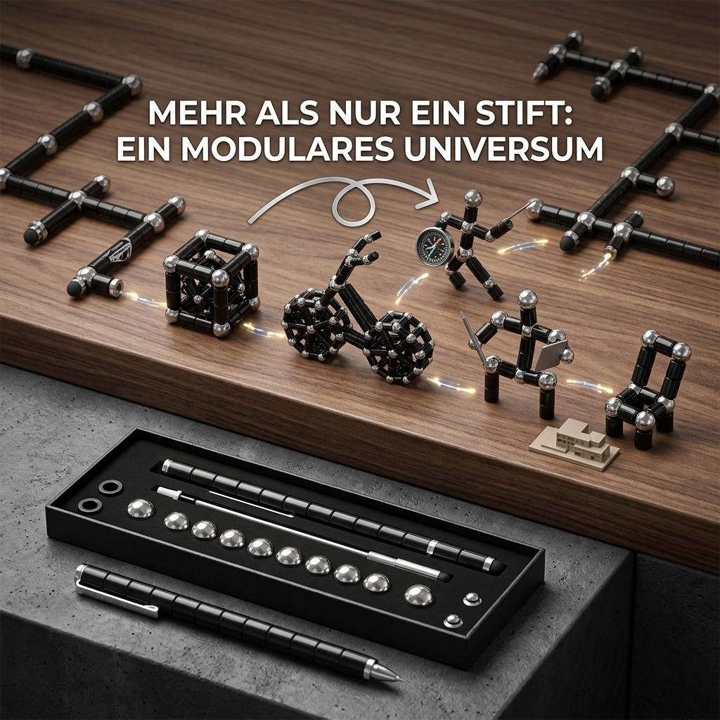 Magnetischer Fidget Pen – Kreative Geschenke für Männer zum Geburtstag, Vatertag & als Schultüte Füllung