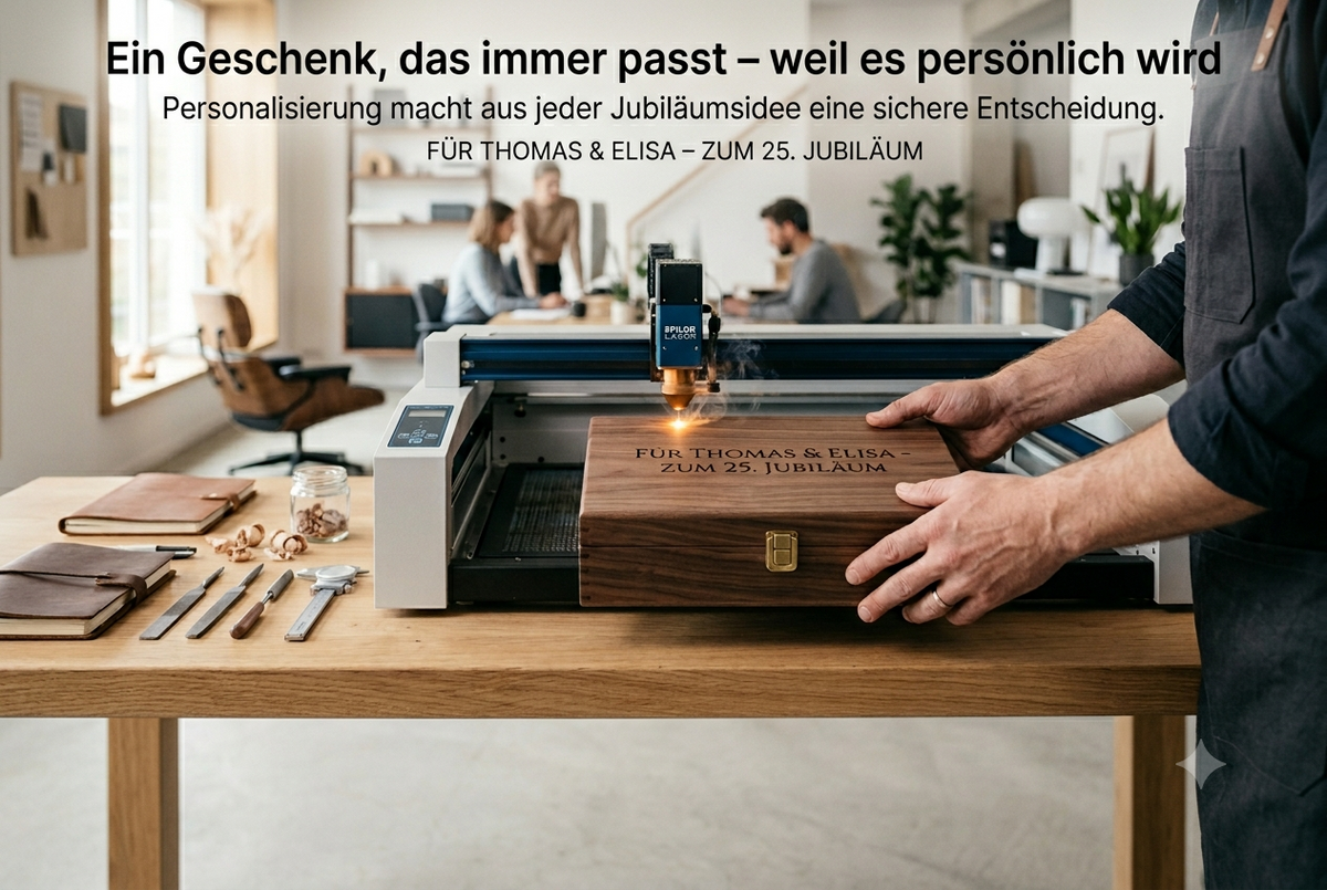 Personalisierte Jubiläumsgeschenke: Persönliche Ideen für jeden Anlass
