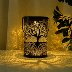Magische Solarleuchte Lebensbaum – Stimmungsvolles Schattenspiel
