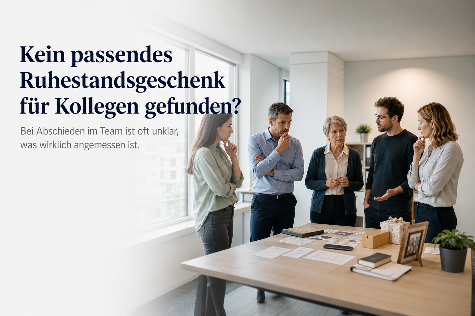 Kein passendes Ruhestandsgeschenk für Kollegen gefunden?