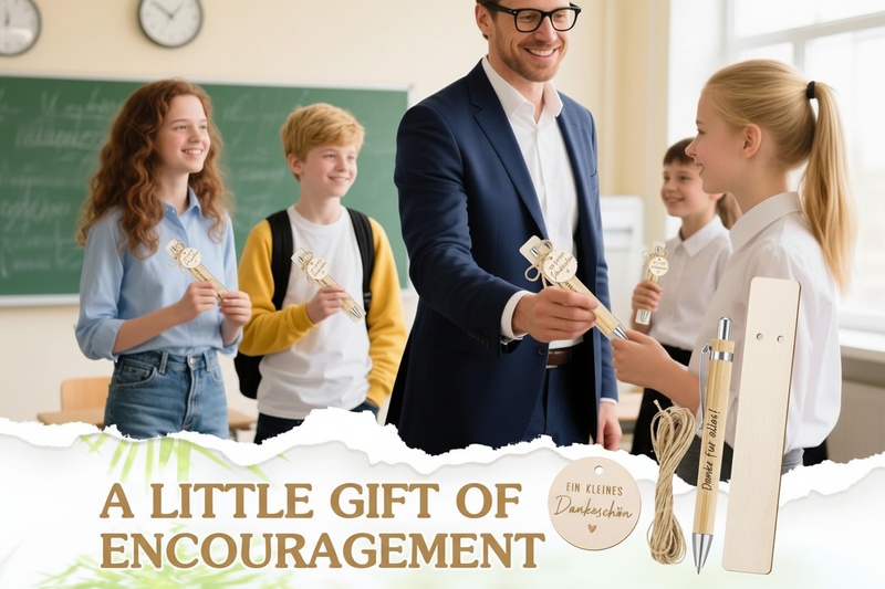 Herzliches Abschiedsgeschenk für die Schulklasse und Schüler