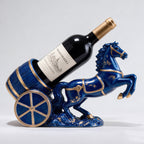 Massive Kraft, die Ihren Wein trägt-Weinflaschenhalter "Pferd mit Wagen"