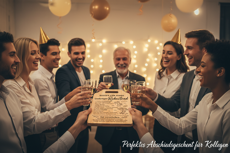 Perfektes Abschiedsgeschenk für Kollegen