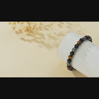Dreifacher Schutz Armband – Schwarzer Turmalin, Tigerauge & Hämatit