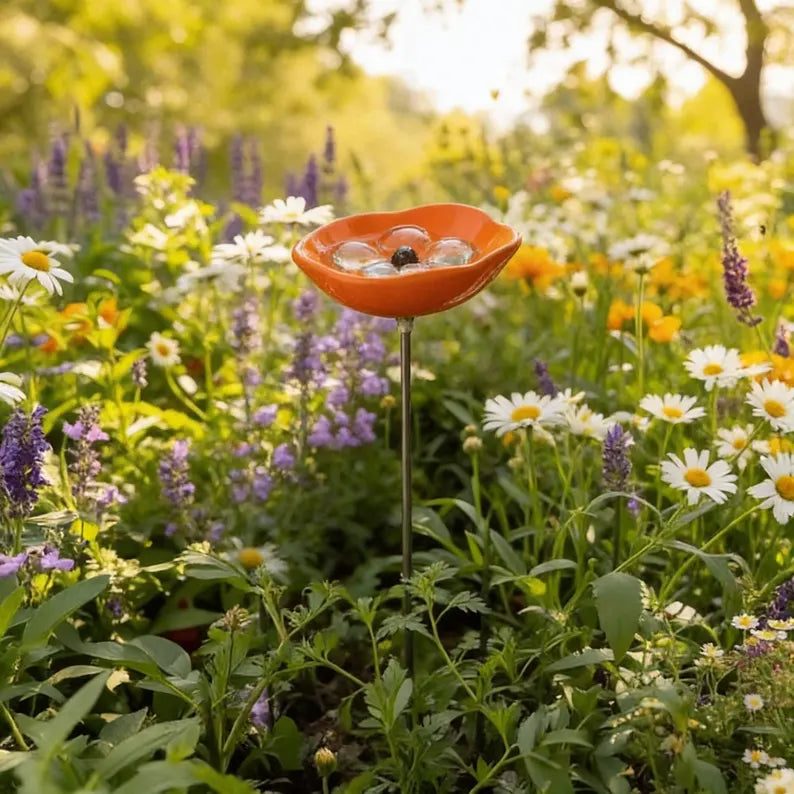 Bienentränke Gartenstecker